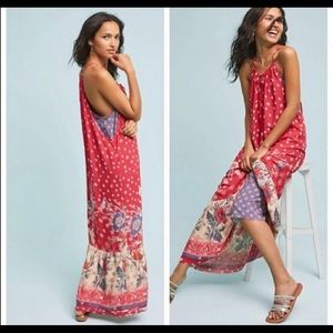 Anthropologie maxi dress